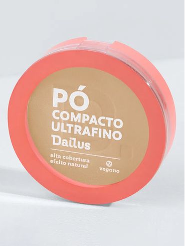 Pó Compacto Ultrafino Dailus D4 Claro Incolor