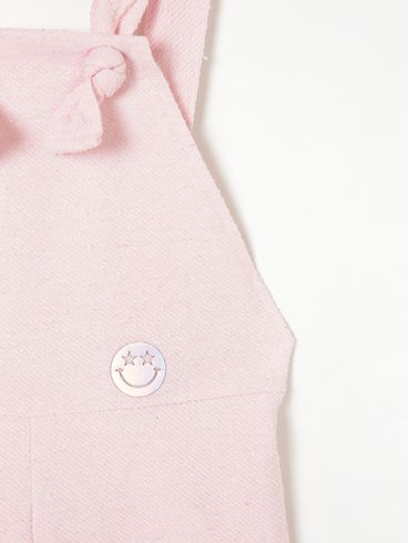 Macaquinho Infantil Para Menina - Rosa