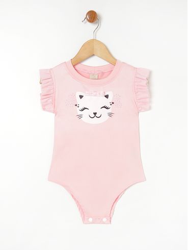 Body Infantil- Rosa