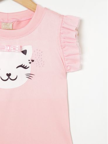 Body Infantil- Rosa