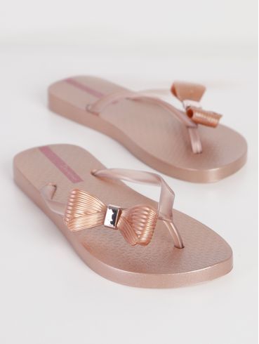 Chinelo Ipanema Belle Chic Feminino Rose/Bordo