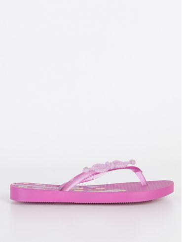 Chinelo Ipanema Juvenil Para Menina - Rosa/Lilás