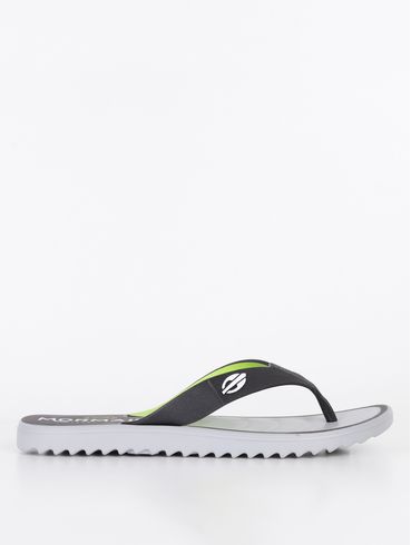 Chinelo Mormaii Masculino Cinza/Preto/Verde