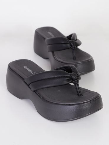 Tamanco Flatform Dakota Feminino Preto