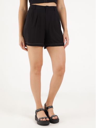 Short Autentique Feminino PRETO