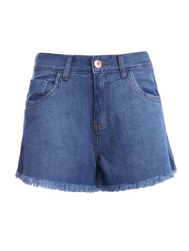 Short Jeans Feminino AZUL