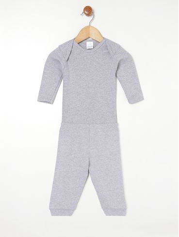 Pijama Infantil Para Bebê MESCLA