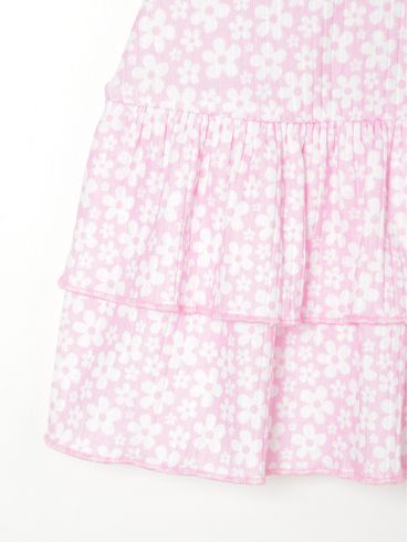 Saia Canelada Kid+ Infantil Para Menina - ROSA