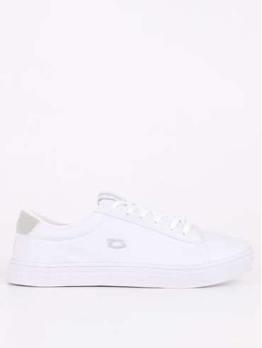 Tênis Gangster Masculino BRANCO/PRATA