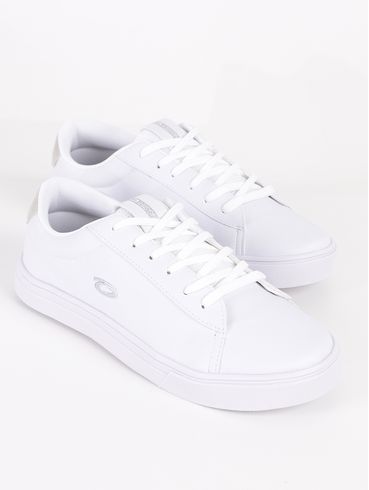 Tênis Gangster Masculino BRANCO/PRATA