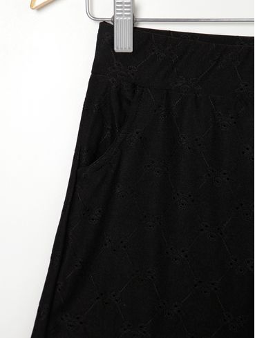 Short Laise Juvenil Para Menina - PRETO