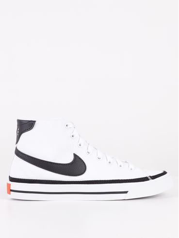 Tênis Nike Court Legacy Mid Feminino BRANCO/PRETO