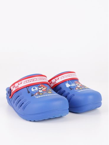 Babuche Grendene Super Mario Juvenil Para Menino - AZUL/VERMELHO