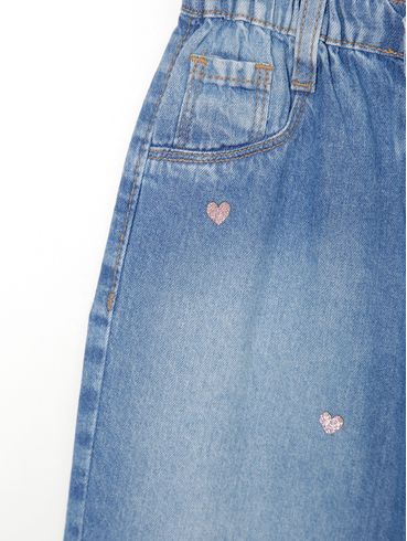 Calça Jeans Infantil Para Menina AZUL