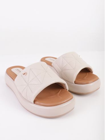 Tamanco Flatform Pegada Feminino NUDE