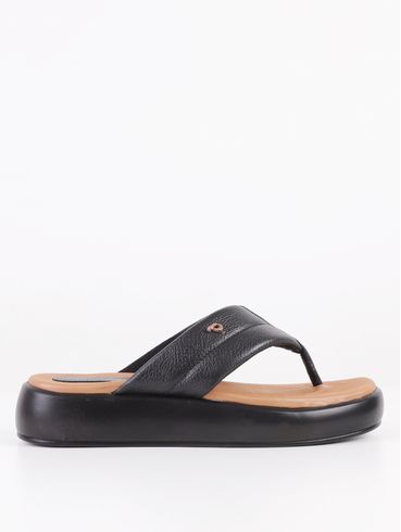 Tamanco Flatform Pegada Feminino PRETO