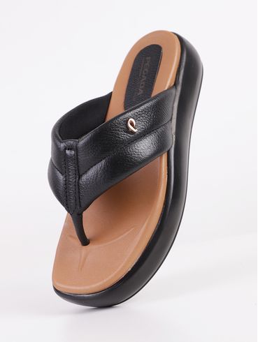 Tamanco Flatform Pegada Feminino PRETO