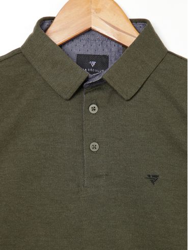 Polo Infantil Para Menino - VERDE