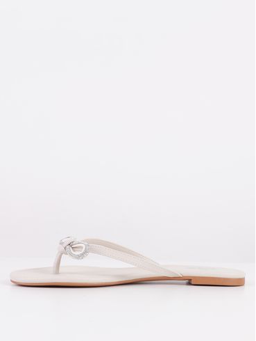 Rasteira Feminina OFF WHITE