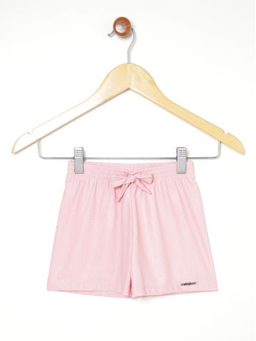 Short Infantil Para Menina - ROSA