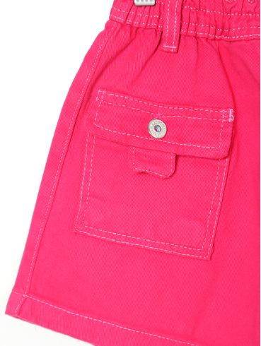 Short Sarja Juvenil Para Menina - PINK