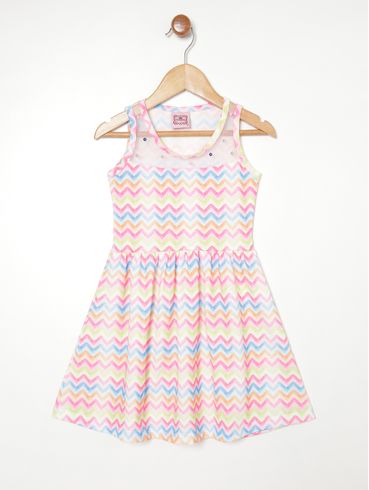 Vestido Infantil Para Menina - ROSA