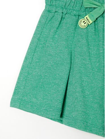 Short Infantil Para Menina - VERDE