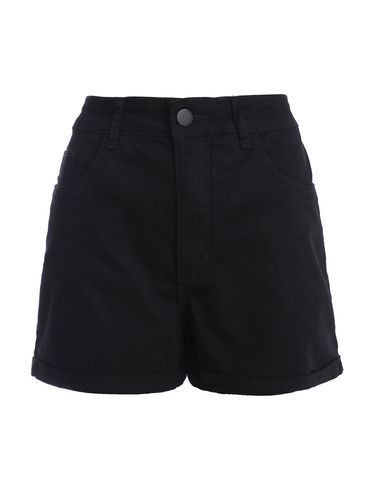 Short Sarja Mokkai Feminino PRETO