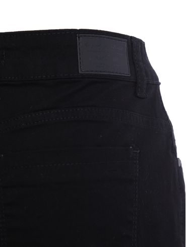 Short Sarja Mokkai Feminino PRETO