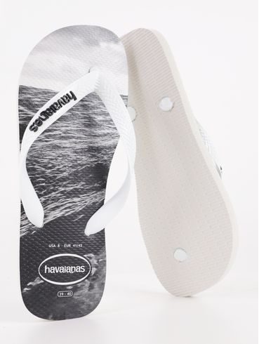 Chinelo Havaianas Hype Masculino BRANCO/PRETO/CINZA