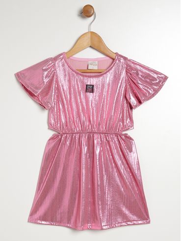 Vestido Infantil Para Menina - ROSA