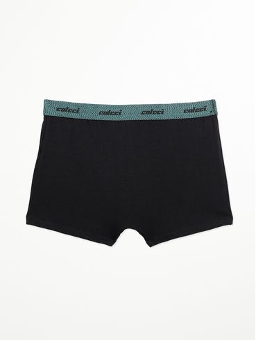 Cueca Boxer Masculina PRETO