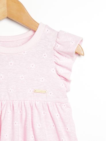 Vestido Infantil Para Bebê- ROSA