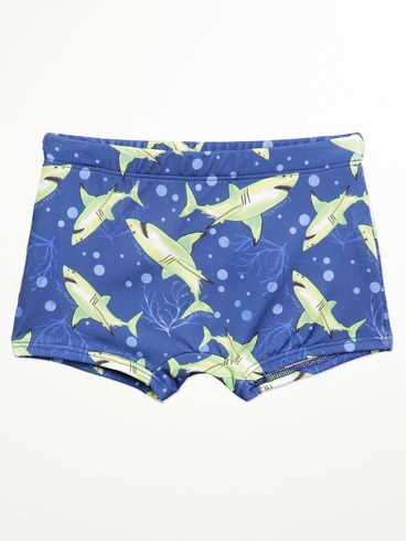 Sunga Estampada Infantil Para Menino - AZUL