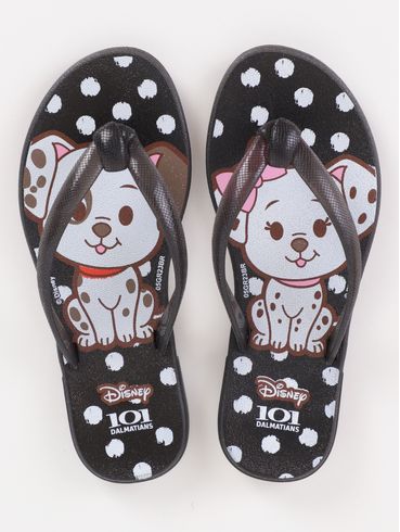 Chinelo Disney Infantil - PRETO