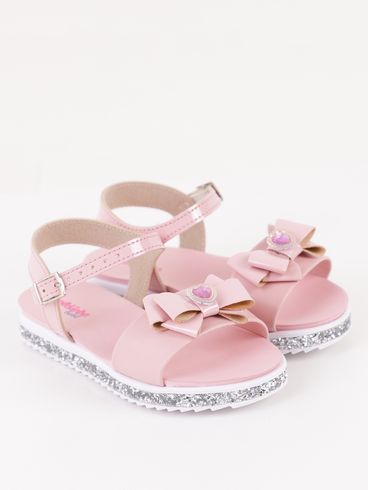 Sandália Infantil Para Bebê Menina - ROSA