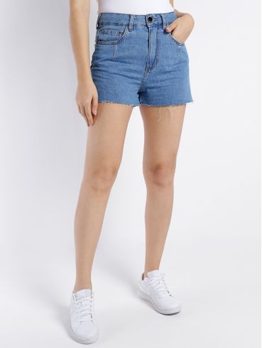 Short Jeans Autentique Feminino AZUL CLARO