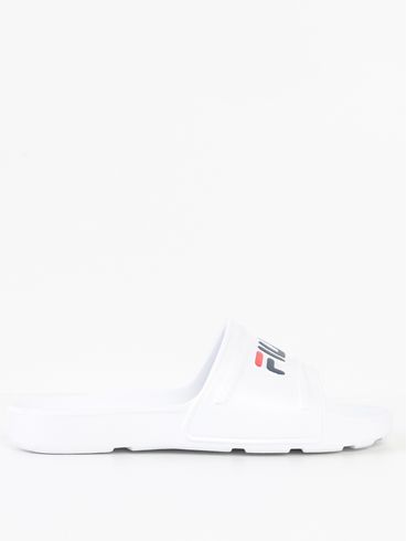 Rasteira Slide Fila Feminina BRANCO/MARINHO/VERMELHO