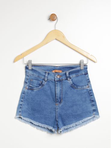 Short Jeans Feminino AZUL