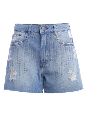 Short Jeans Autentique Feminino AZUL CLARO