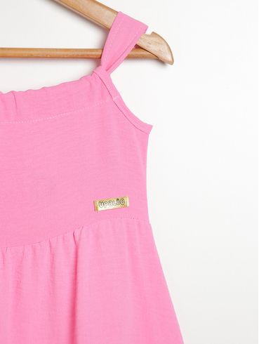 Vestido Infantil Para Menina - ROSA