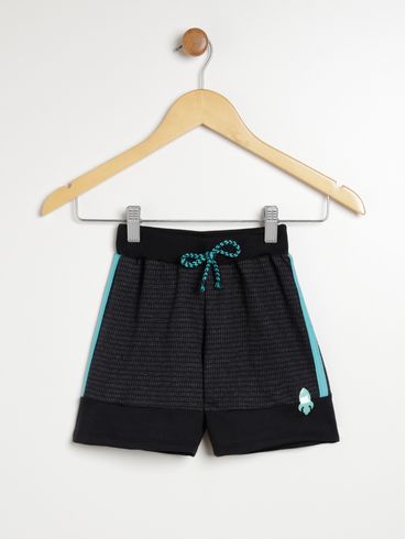 Bermuda Infantil Para Menino - PRETO