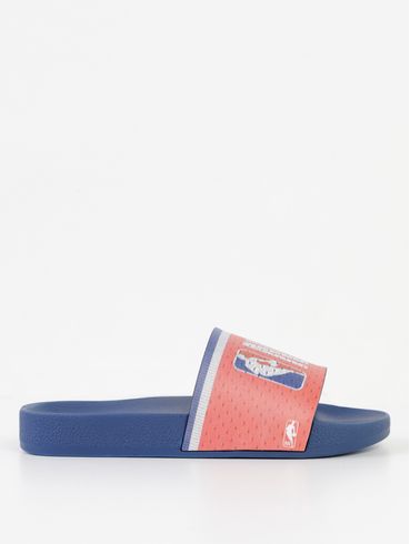 Chinelo Slide Rider Juvenil Para Menino - AZUL/VERMELHO