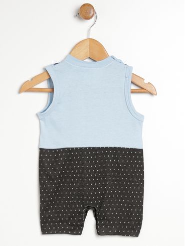 Macacão Infantil Para Bebê- AZUL