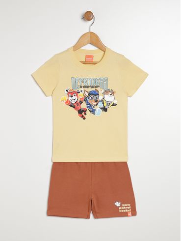 Conjunto Infantil Para Menino - AMARELO