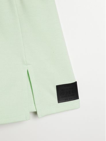 Short Saia Juvenil Para Menina - VERDE