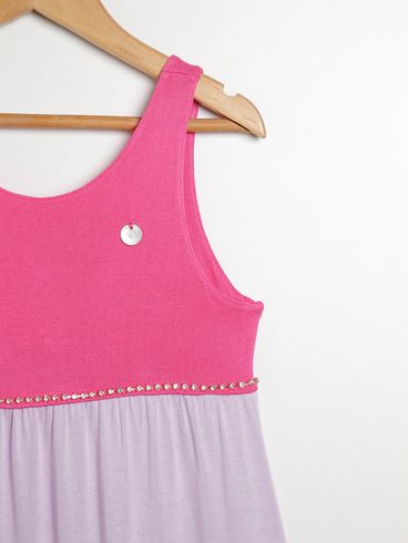 Vestido Infantil Para Menina - ROSA