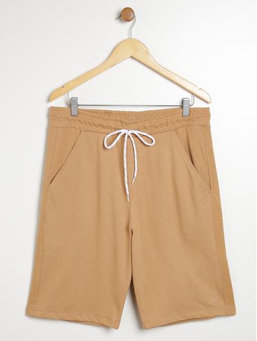 Bermuda Gangster Plus Size Masculina CARAMELO