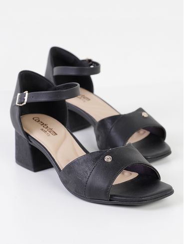 Sandália Comfortflex Feminina PRETO