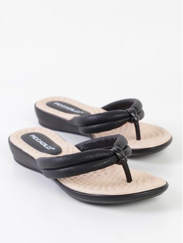 Tamanco Piccadilly Feminino PRETO/MARROM